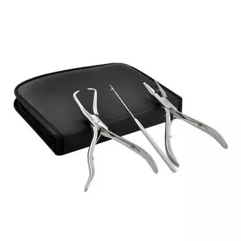 плоскогубцы для волос, нано-кольца, 3 шт./компл., плоскогубцы для наращивания волос, набор инструментов для микрокольцевых звеньев, бусины, плоскогубцы для наращивания человеческих волос, крючок, игла