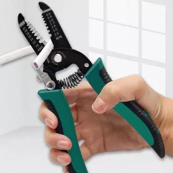 Плоскогубцы для зачистки кабеля, нож для зачистки, плоскогубцы для холодного пресса, режущие диагональные плоскогубцы, инструмент для зачистки проводов 6inch