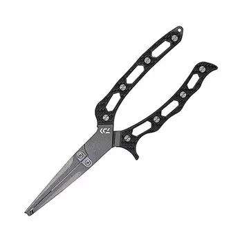 Плоскогубцы из нержавеющей стали DAIWA 220H Общая длина 220 мм Черные чёрный