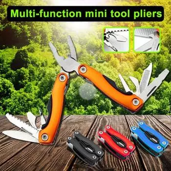 Плоскогубцы, износостойкие, острые, комбинированные отвертки из нержавеющей стали, плоскогубцы, товары для улицы красный