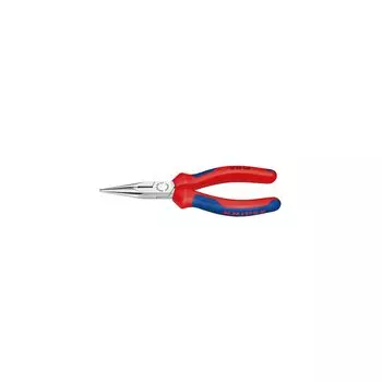 Плоскогубцы KNIPEX KNIPEX 2502-160 с игольчатым кончиком (SB) серебряный