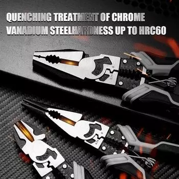 Плоскогубцы Обжимной инструмент Кусачки Многофункциональные инструменты для резки Наборы инструментов для снятия изоляции Профессиональные электрики Игольчатые кусачки