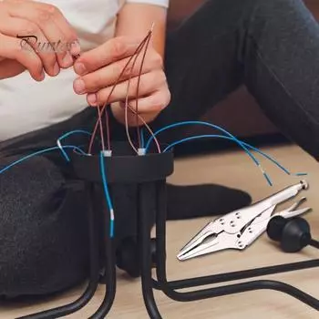 Плоскогубцы с длинным носом, регулируемые, нержавеющие, легкие, портативные, высококачественные, термообработанные, плоскогубцы, удобный инструмент 9inch