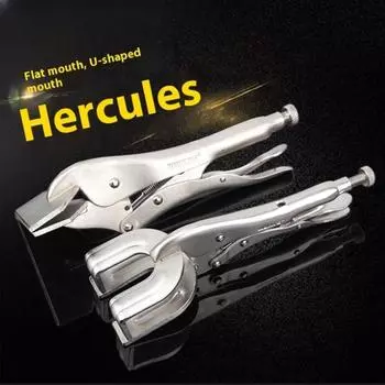 Плоскогубцы с фиксатором Плоскогубцы с прямыми губками Многофункциональные сварочные инструменты из высокоуглеродистой стали, подходящие для металлообработчиков