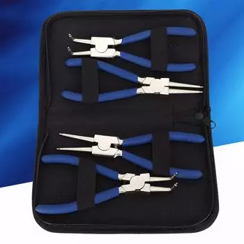 Плоскогубцы с пружинным зажимом, изогнутый инструмент с пружинным зажимом, ручки с покрытием погружением, высокая прочность для промышленного применения