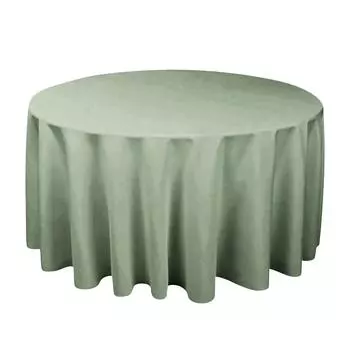 Плотная однотонная ткань, однотонная круглая скатерть, принадлежности для вечеринок B армия зеленый