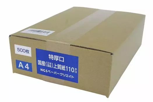 Плотная высококачественная бумага 110 кг Бумага NPI высокая 500 [Специальный рот] (Качество Nippon) (Листы А4)