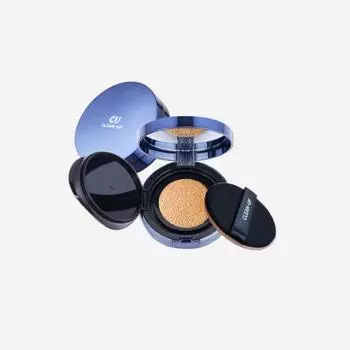 Плотно прилегающая увлажняющая подушечка Skin Fit Cushion Pact No. 21, оригинальный продукт 15 г + сменный блок 15 г, 1 шт.