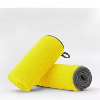 Плотное впитывающее полотенце для мытья автомобиля из кораллового флиса - Премиум-ткань для чистки и протирания 30x30