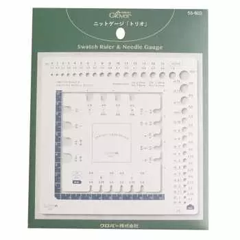 Плотность вязания Трио Clover, 55-803, белый
