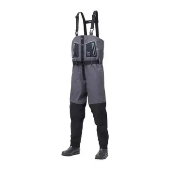 Плотные вейдерсы DAIWA Salt Breath Zip SW-4502B-T Black L