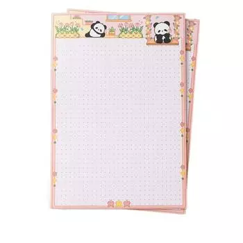 Плотный мультяшный блокнот для заметок B5, наклейки для планера, высококачественный блокнот для письма, студент Style 2