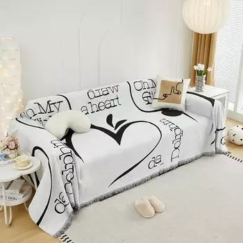 Плотный защитный чехол для дивана, мягкий, подходит для домашних животных, многофункциональный диван-полотенце, легкий в уходе чехол для дивана в гостиной 180x130cm