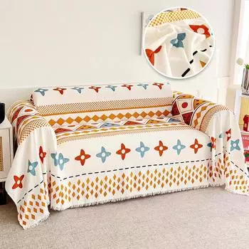 Плотный защитный чехол для углового дивана в гостиной, секционный диван, мягкий, подходит для домашних животных, многофункциональный диван-полотенце, легкий в уходе чехол для дивана 180x130cm