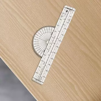 Плоттер Авиационная линейка Устройства для пилотов Гибкая портативная практичная полетная аэронавигация