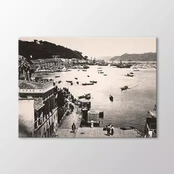 Пляж Бююкдере, 1869 г. Живопись