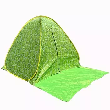 пляж ширина для 2 на 3 солнцезащитный козырек УФ складной раскладной тент, палатка, палатка с одним нажатием, 150 см, стильный, милый, люди, люди, на открытом воздухе, кемпинг, глэмпинг, палатка, лимон