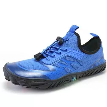 Пляжная обувь 36-46. Обувь для уличного плавания. Мужская обувь для занятий йогой и фитнесом в помещении. Обувь большого размера. Женская обувь большого размера из эластичной ткани Laica. 36 чёрный