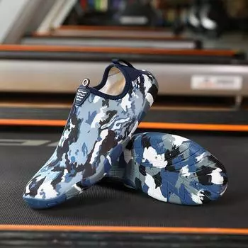 Пляжная обувь для дайвинга на открытом воздухе, легкая обувь для плавания, противоскользящая обувь для прогулок, водная обувь 35 чёрный