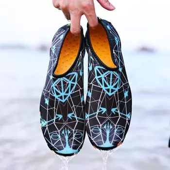Пляжная обувь для плавания, мужские нескользящие комбинезоны, обувь для дайвинга на платформе, повседневная обувь для заброда на открытом воздухе, женская обувь для ручья 35