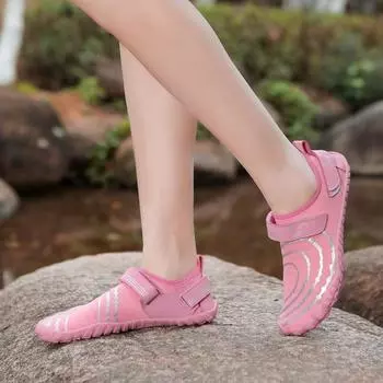 Пляжная обувь мужская и женская обувь для забродов быстросохнущая нескользящая обувь для плавания обувь для ловли рыбы в море обувь для фитнеса в помещении обувь для прыжков со скакалкой 35 жёлтый