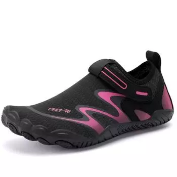 Пляжная обувь UniseX, обувь для водных видов спорта, многофункциональная мужская обувь для йоги, фитнеса, обувь для дайвинга, уличная обувь для верховой езды 35 розовый