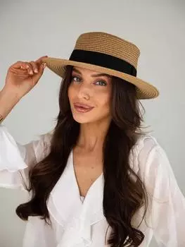 Пляжная шляпа от солнца для отдыха на открытом воздухе Широкая шляпа от солнца S хаки