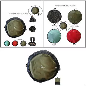 Пляжная сумка для хранения, аксессуары, коврик для дайвинга, серферов, гидрокостюм с ручкой, купальник, сухой водонепроницаемый небесно-голубой