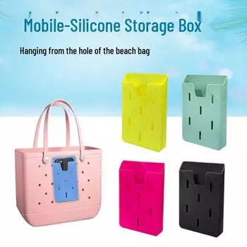 Пляжная сумка для мобильного телефона Bogg Bag и настенная стойка для хранения - Универсальные аксессуары чёрный