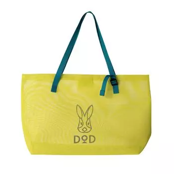 Пляжная сумка DOD Summertime Ami-chan, сумка для бассейна, легкая, 35 л, большая вместимость, моющаяся, складная, сетчатая сумка для пляжа, шопинга, плавания, спортзала, спа, горячего источника