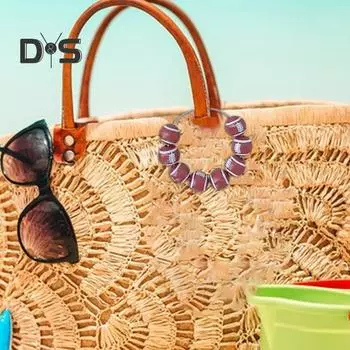 Пляжная сумка Подвесной орнамент Мини-бейсбол Футбол Баскетбольные бусины Спорт для сумки Bogg Витая проволока из нержавеющей стали Безопасное соединение Любители спорта E