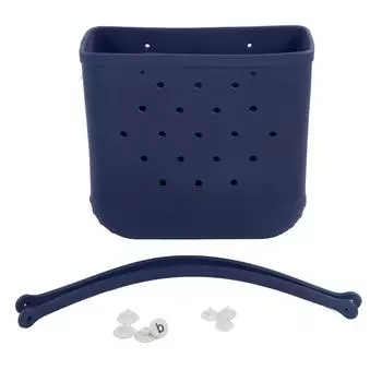 Пляжная сумка-тоут EVA водонепроницаемая с круглым отверстием портативная большая пляжная сумка для бассейна сумка для путешествий темно-синий