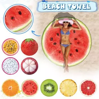 Пляжное полотенце из микрофибры, впитывающее банное полотенце для женщин и детей, пляжное полотенце, быстросохнущее супер впитывающее легкое полотенце, одеяло с принтом маски One Size