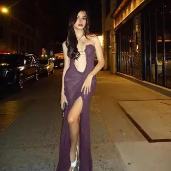 Пляжное вечернее платье без рукавов с открытой спиной, облегающее платье трапециевидной формы, облегающее бедра, элегантная юбка с разрезом для вечеринки, пляжной свадьбы S чёрный