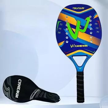 Пляжные ракетки Высококачественные пляжные ракетки среднего класса из углеродного волокна синий