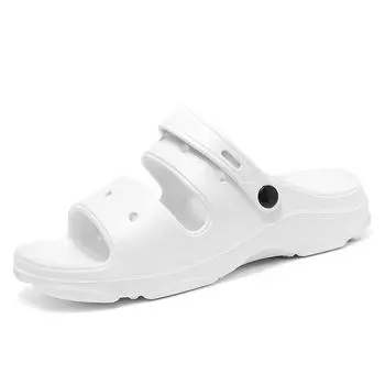 Пляжные сандалии для улицы Легкие сандалии для ходьбы из ЭВА для мужчин и женщин 2024 года, новая пара нескользящей обуви для ванной 36