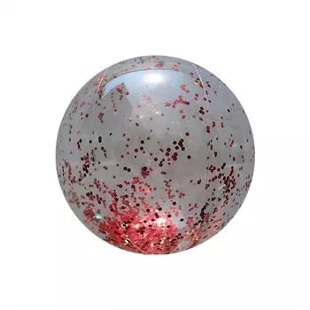 Пляжный мяч, игрушки для бассейна, шарики, гигантские конфетти, блестящие надувные прозрачные пляжные мячи