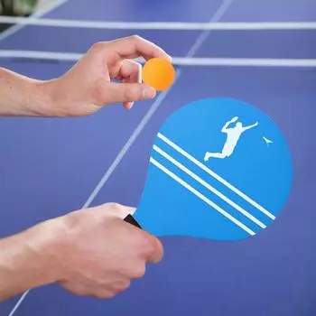 Пляжный набор ракеток для бадминтона, деревянная ракетка премиум-класса, игры с мячом, спортивные игрушки на открытом воздухе для детей и взрослых, семейные развлечения, принадлежности для пляжного двора, вечеринок 1 Set