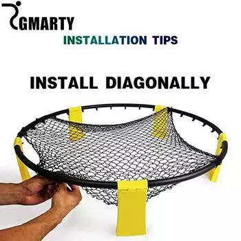 Пляжный волейбол с мячом, волейбольная сетка, уличная командная спортивная площадка, оборудование для фитнеса, волейбольная сетка без подставки