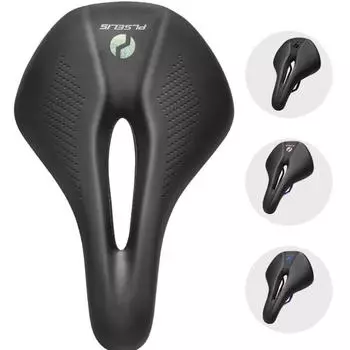 PLSELIS взрывоопасная подушка для велосипедного сиденья, горное короткое носовое полое и дышащее, водонепроницаемое, нескользящее и амортизирующее удобное седло 250*155 фиолетовый