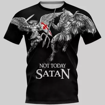 PLstar Cosmos Knights Templar 3D футболки с принтом женские и мужские летние повседневные футболки с короткими рукавами, стиль с короткими рукавами-12 XXS