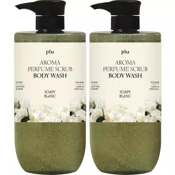 Plu Aroma Perfume Scrub Body Wash Sophie Blanc, 2 units, 1L