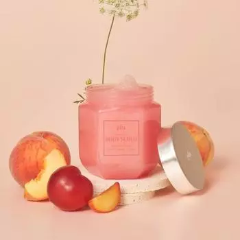 Plu [красивый X Allyoung Pick] Plu New Fruity Perfumed Scrub 500 г Серебряная ложка Выберите 1 из 7 фруктовых сахарных персика и сливы