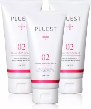PLUEST Mannan Jelly Hydro Wash R Очищающий гель для лица (Набор 3)