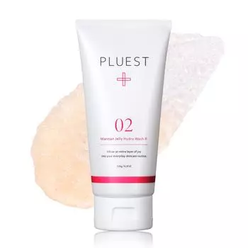 PLUEST Mannan Jelly Hydro Wash R Очищающий гель для лица Очищающая пенка для умывания Утреннее очищение пор Без добавок Чувствительная кожа 120 г