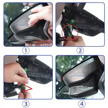 Plug and play Wifi Dash Cam Car DVR Recorder Cameras для Volvo S60 S60L S80 S80L XC70 V60 2012 2013 2014 2015 2016 DashCam HD 4K None