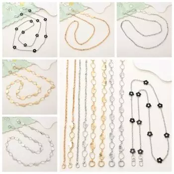 Plum Blossom Phone Case Hanging Anti-lost Phone Neck Straps Metal Phone Chain Bag Pendant black&silver-Plum Blossom