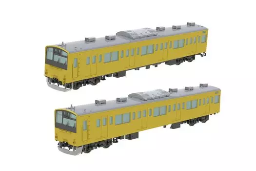 PLUM JR East Серия 201 Электропоезд Поезд местного сообщения Куха 200 Демонстрационная модель Неокрашенный Сборный Пластиковый Набор PP129 1/80 Тюо-Собу 201/Куха
