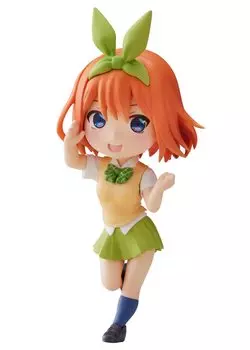 PLUMPMOA The Quintessential Quintuplets Mini Figure Yotsuba Nakano Height 70mm PVC Painted Complete Figure PF211 approx. Non-scale