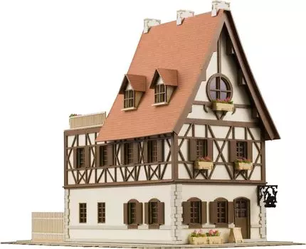 PLUMPMOA Является ли заказ кроликом из бумаги в масштабе Rabbit House, перепродажа Anitecture01? ? 1/150